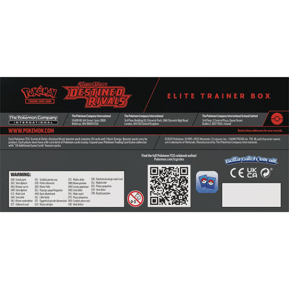 Pokemon TCG: Scarlet & Violet - Destined Rivals ETB
